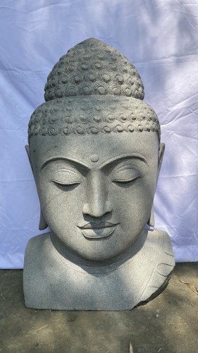 BUDDHA BUST 100 CM B FRONT